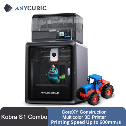 Anycubic Kobra S1 Combo Multi 3D Printer Core XY Speed