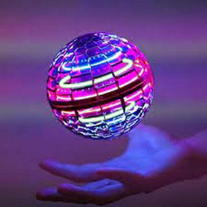Fun LED Flying Orb Pro Mini Drone Boomerang Ball Toy Family Gift