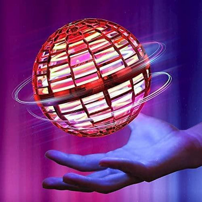 Fun LED Flying Orb Pro Mini Drone Boomerang Ball Toy Family Gift
